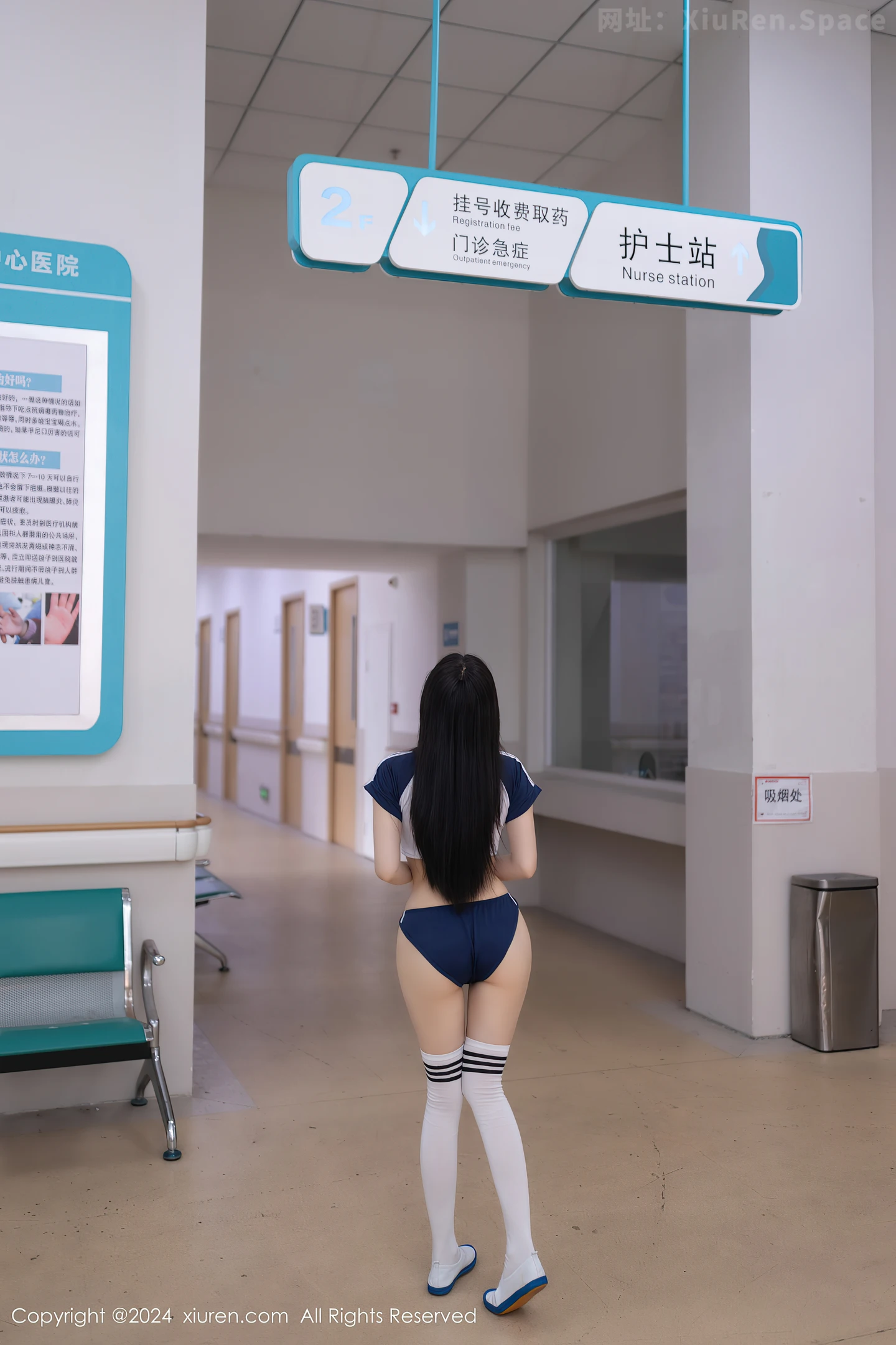 图片[6]-[XiuRen秀人网]VOL.8743 模特鱼子酱Fish就诊主题性感蓝白T配白丝袜秀曼妙身姿诱惑写真80P-秀人网官方网站